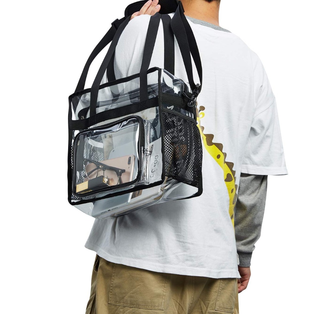 Women Bags Work - Clear Tote Bag Heavy Duty Plastic