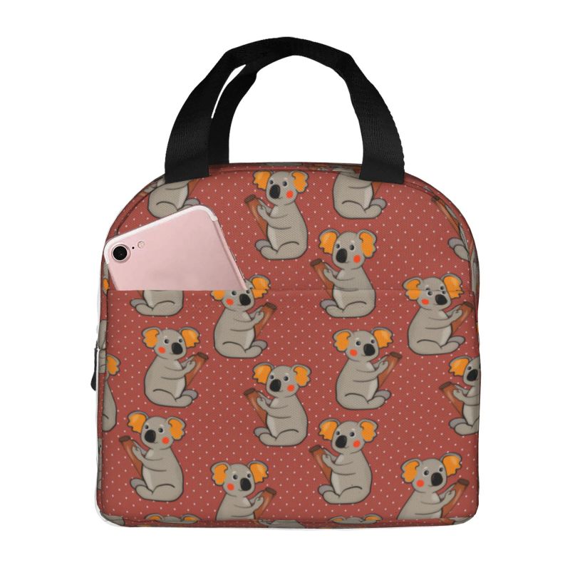 Women Bags Australia - Australia Koala Bear Insulated Lunch Tote
