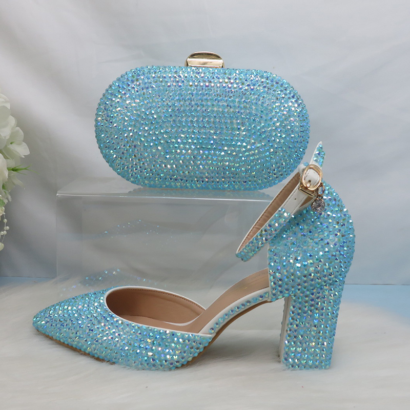 Women Bags For Party - 2025 New Arrival Blue Green AB