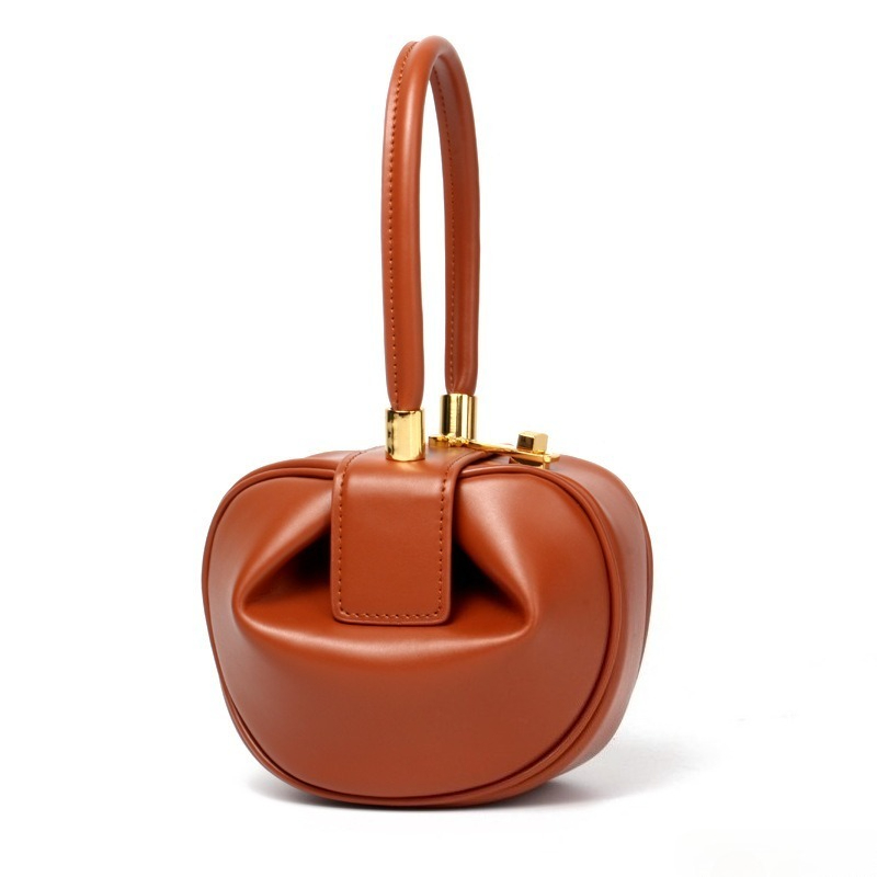 Top Handle Structured - Women's Top Handle Luxury Genuine Leather