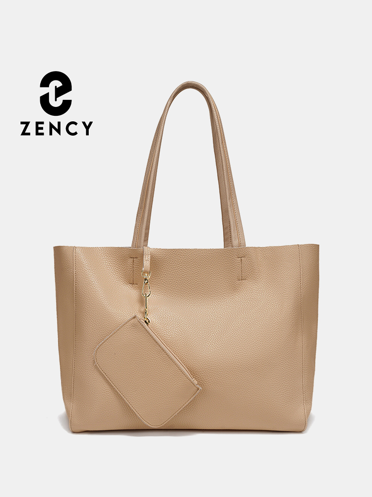 Women Bags Work - Zency Genuine Leather Large Tote Bags