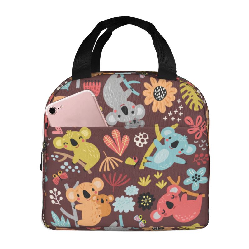 Women Bags Australia - Custom Australia Bear Koala Thermal Insulated