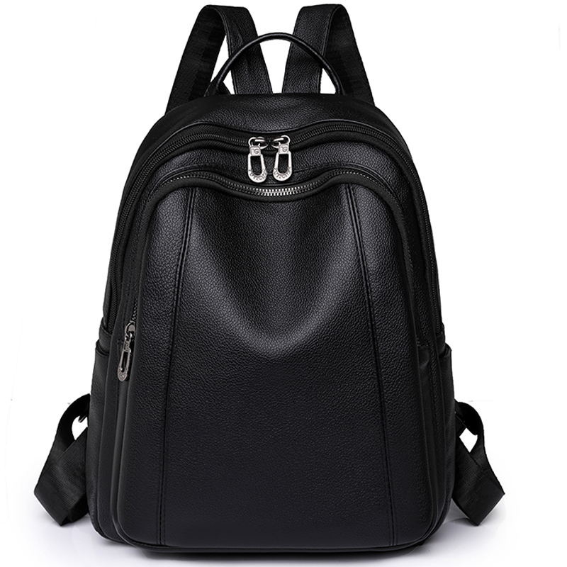 Women Bags H&M - High Quality Leather Backpack Women Large