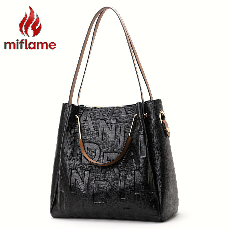 Top Handle Structured - Women's Shoulder Bag Quiet Luxury Genuine