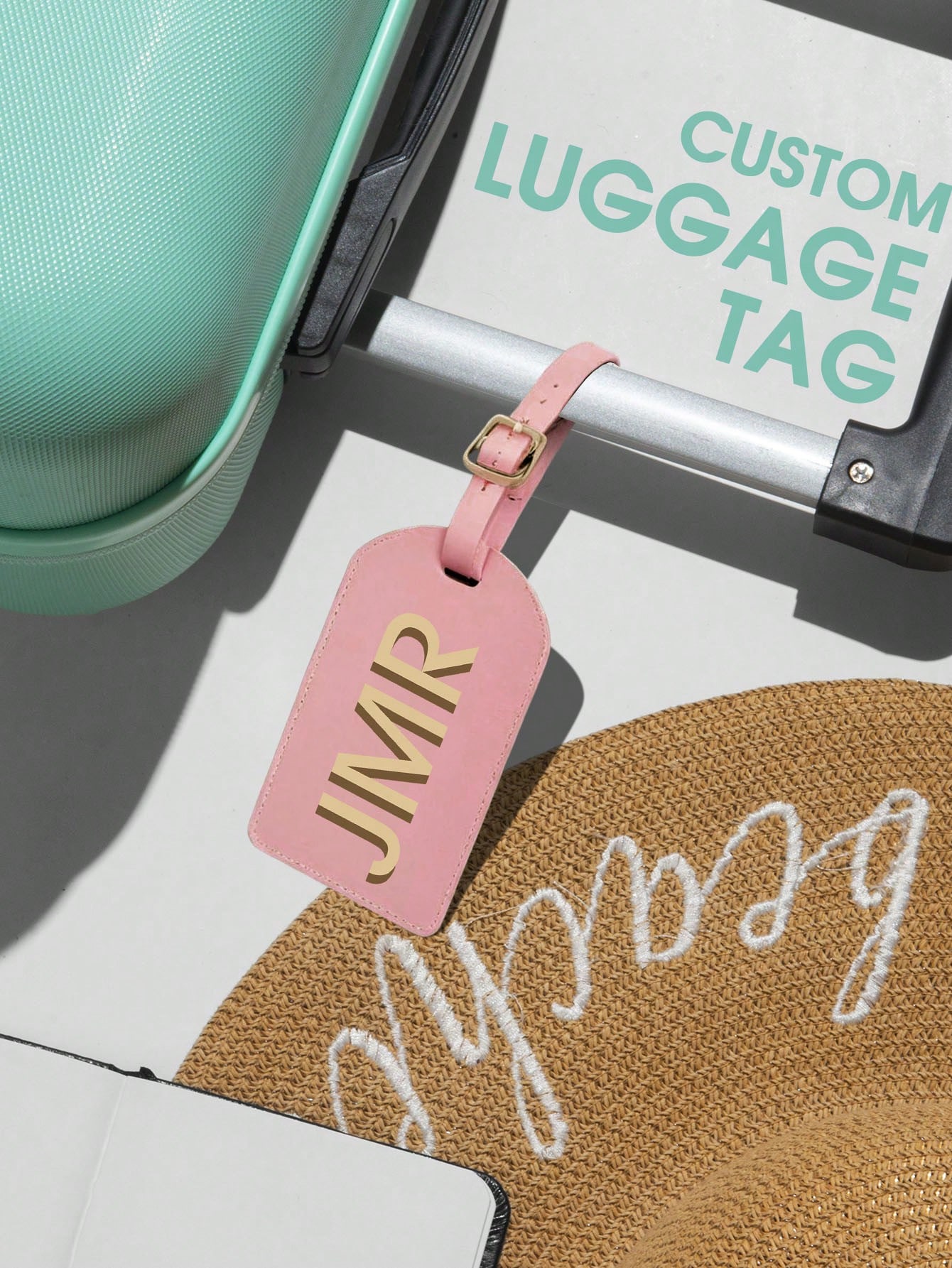 Personalized Initial Luggage T - Women Bags For Wedding recension och pris