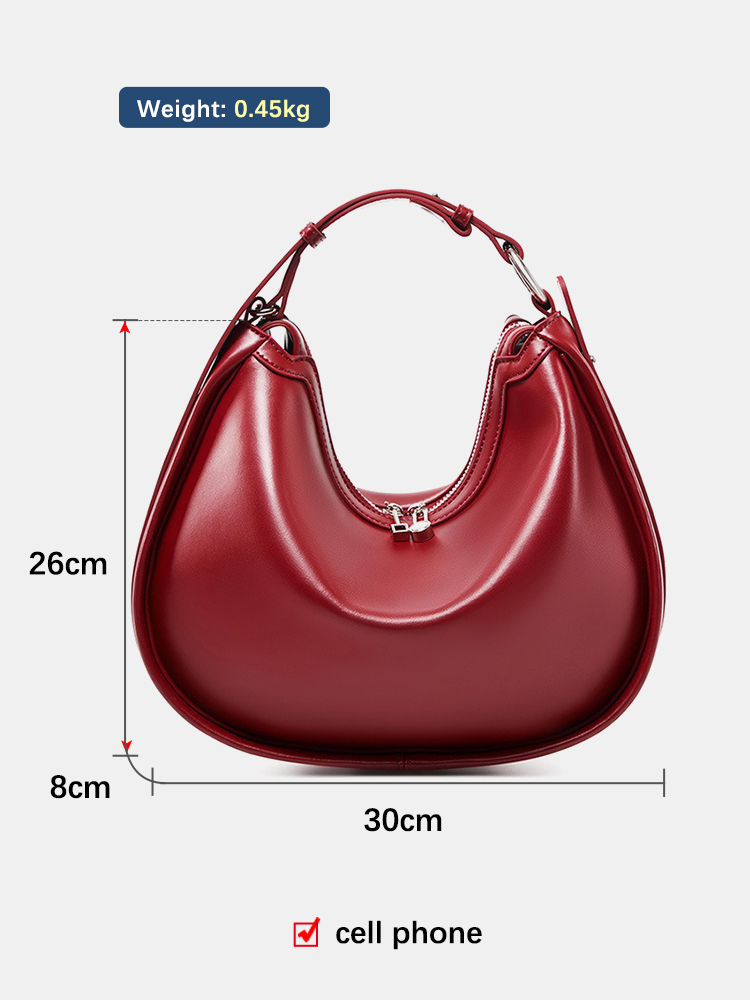 Zency Premium Genuine Leather  - Women Bags For Wedding recension och pris