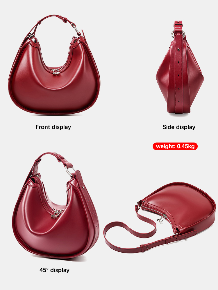 Zency Premium Genuine Leather  - Women Bags For Wedding recension och pris