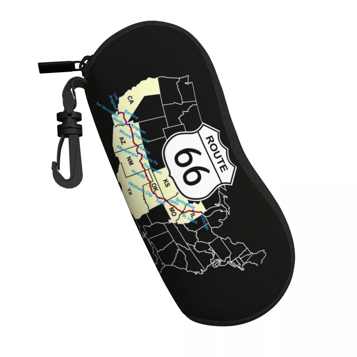 Custom Route 66 Map Shell Eyeg - Women Bags Usa recension och pris