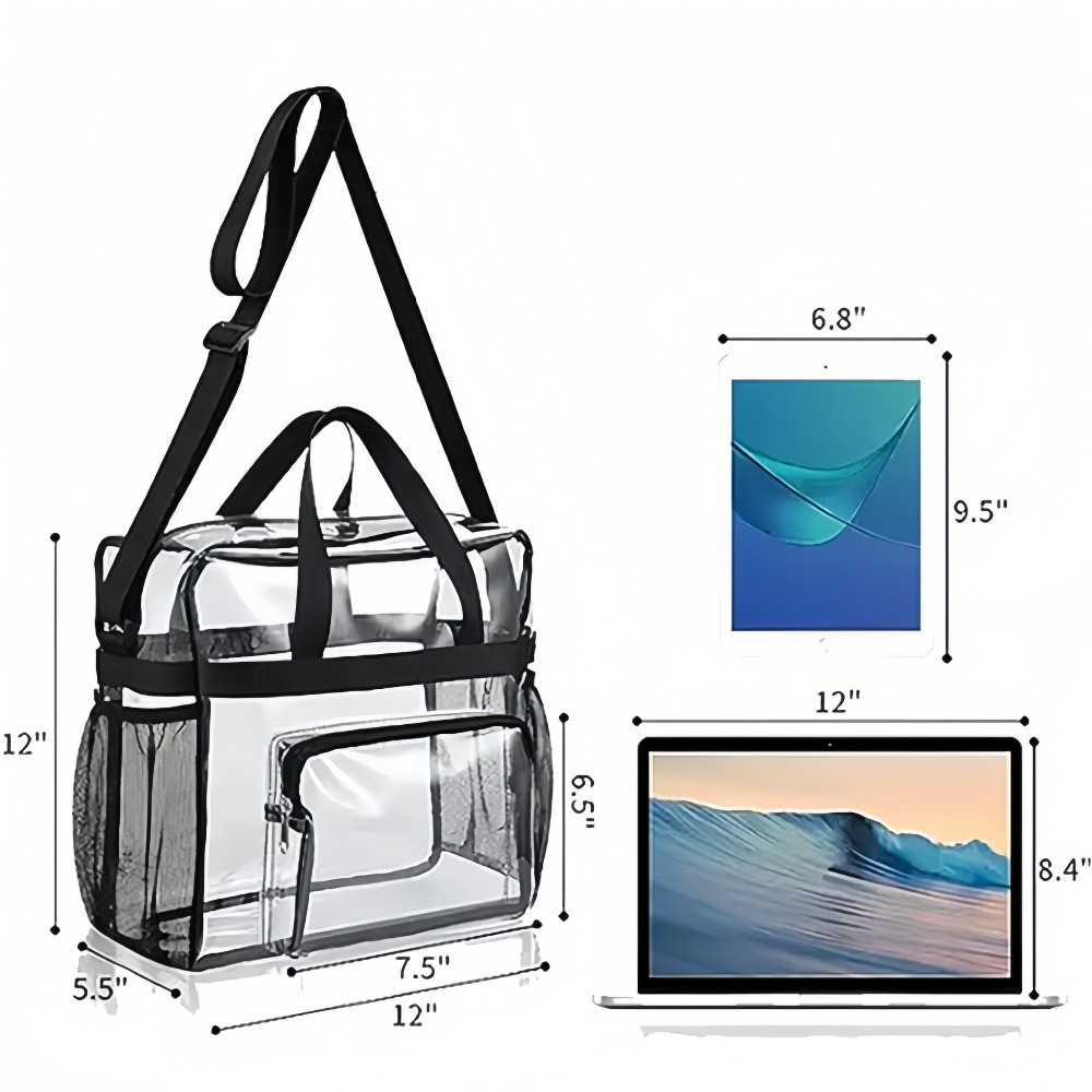 Clear Tote Bag Heavy Duty Plas - Women Bags Work recension och pris