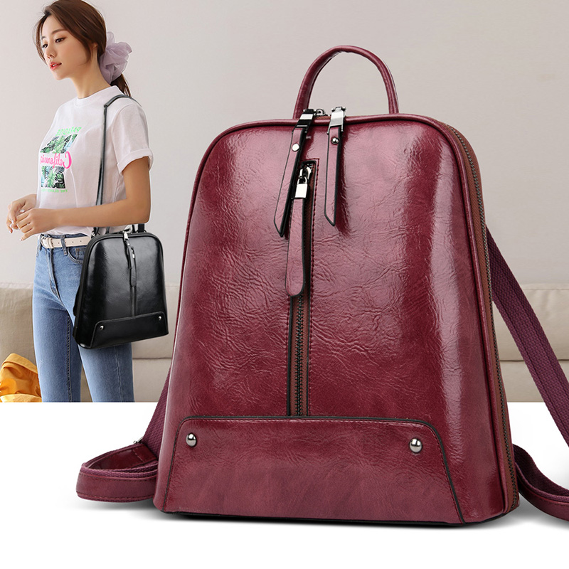 Women Leather Backpack Fashion - Women Bags H&M recension och pris