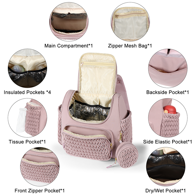 Buylor Large Capacity Mom Back - Women Bags Pk recension och pris