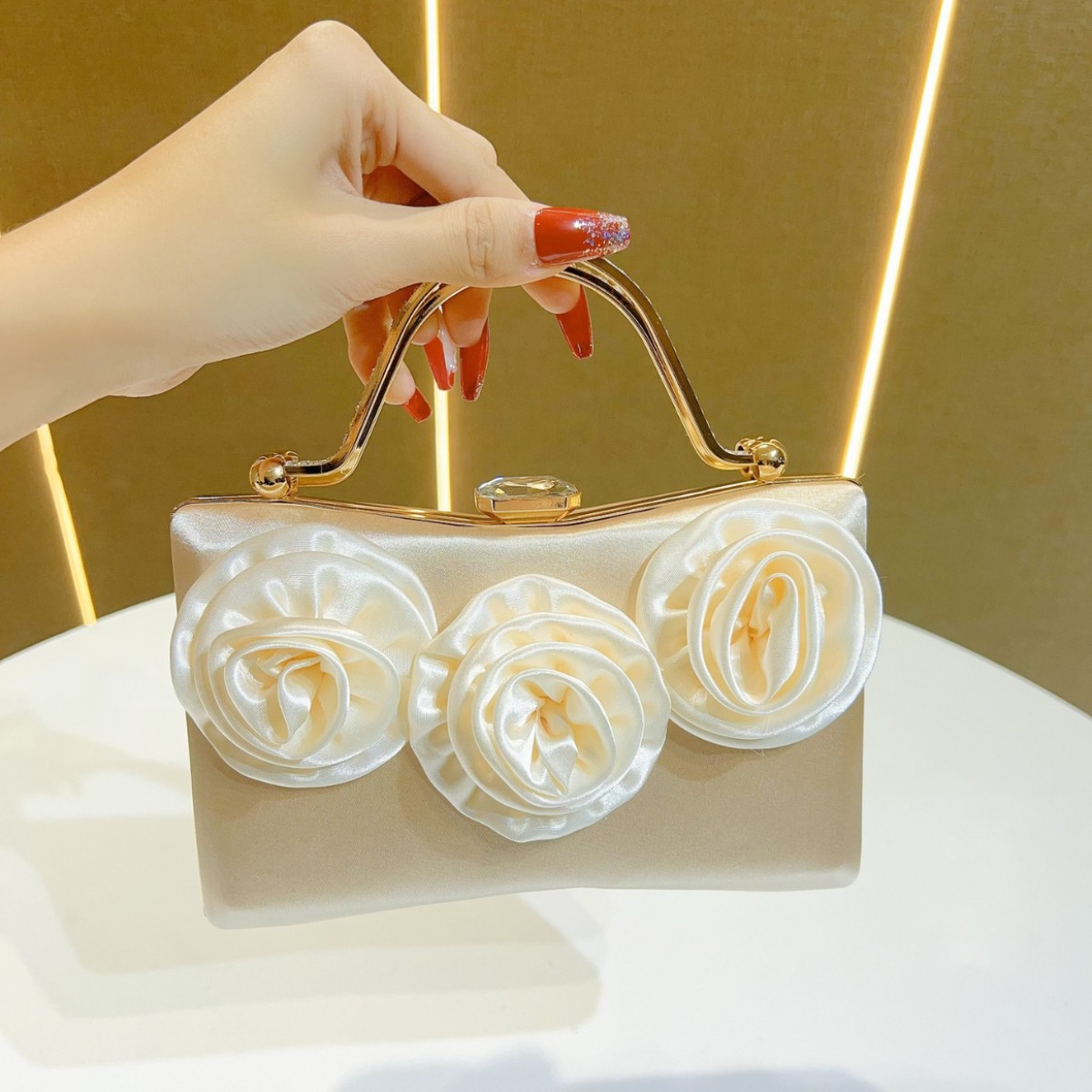 New Silk Evening Clutch Women’ - Women Bags For Wedding recension och pris