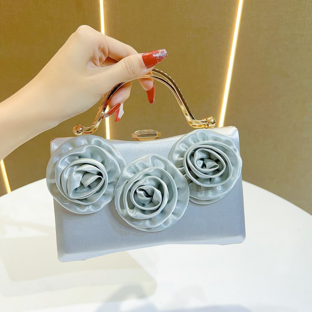 New Silk Evening Clutch Women’ - Women Bags For Wedding recension och pris