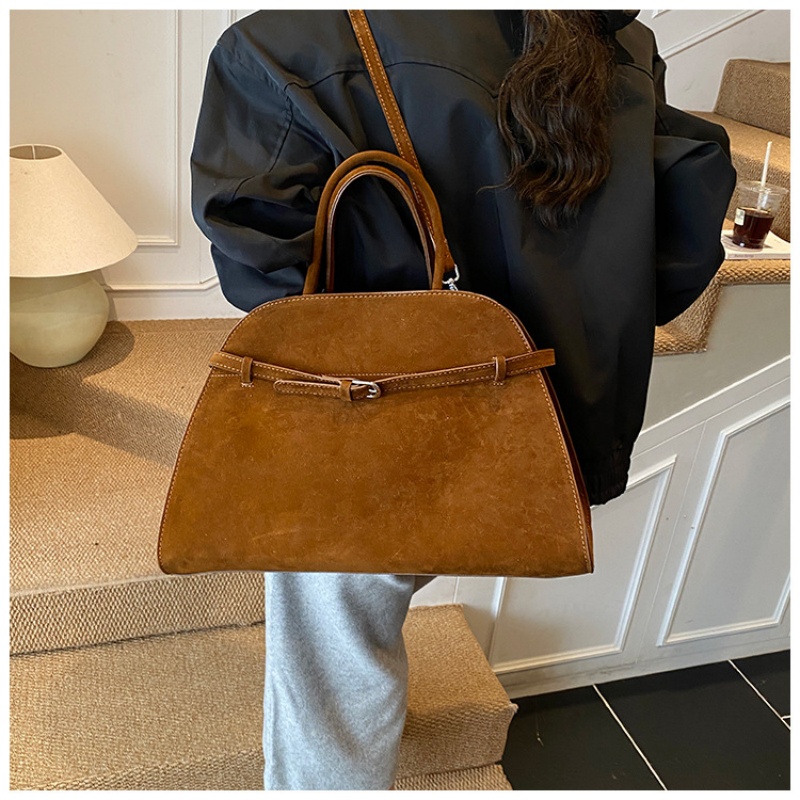 Structured dome-shaped handbag - Top Handle Structured recension och pris