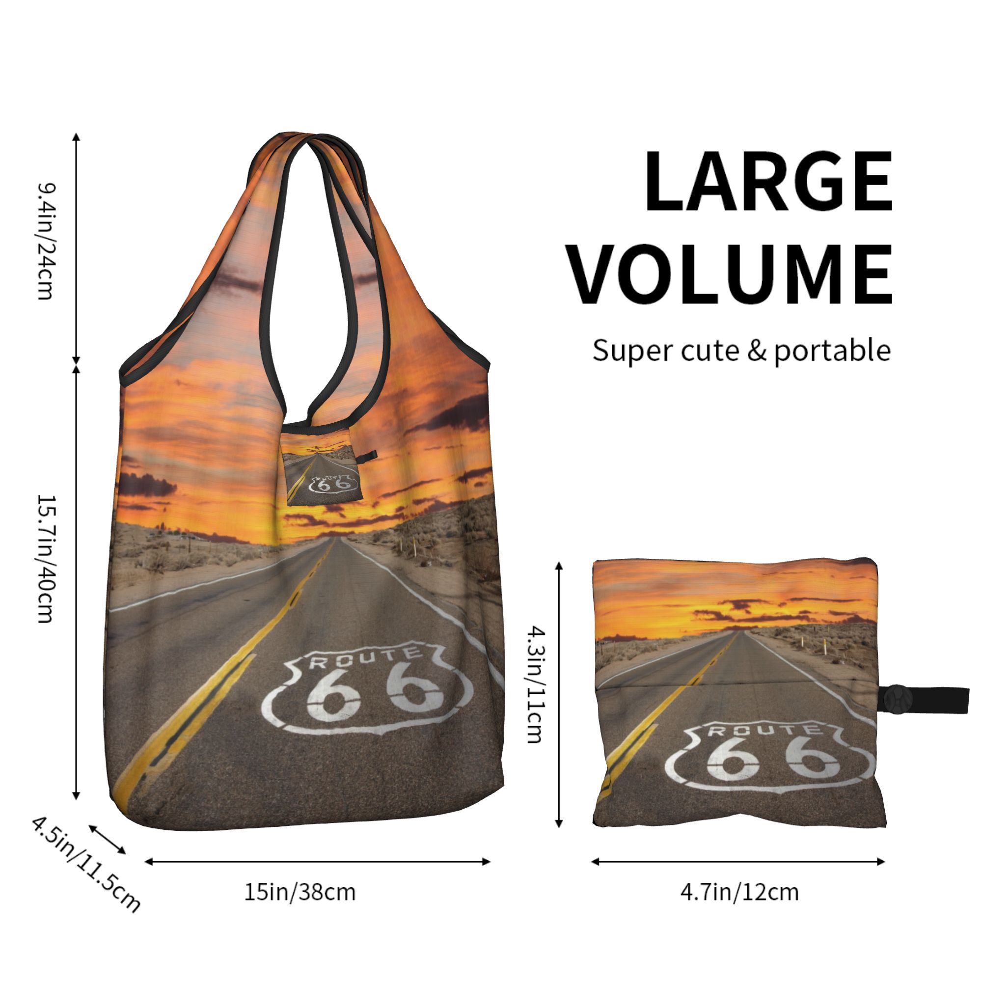 Route 66 Grocery Shopping Tote - Women Bags Usa recension och pris