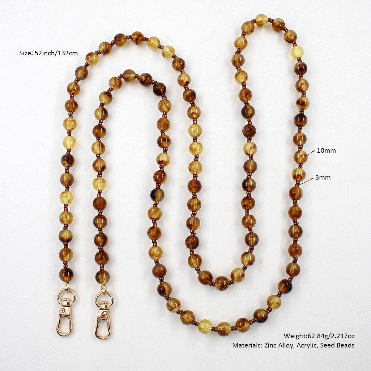 Women Glass Bead Bag Chain Lon - Women Bags H&M recension och pris