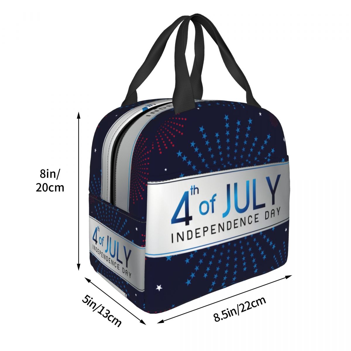 Custom American Flag Happy Fou - Women Bags Usa recension och pris