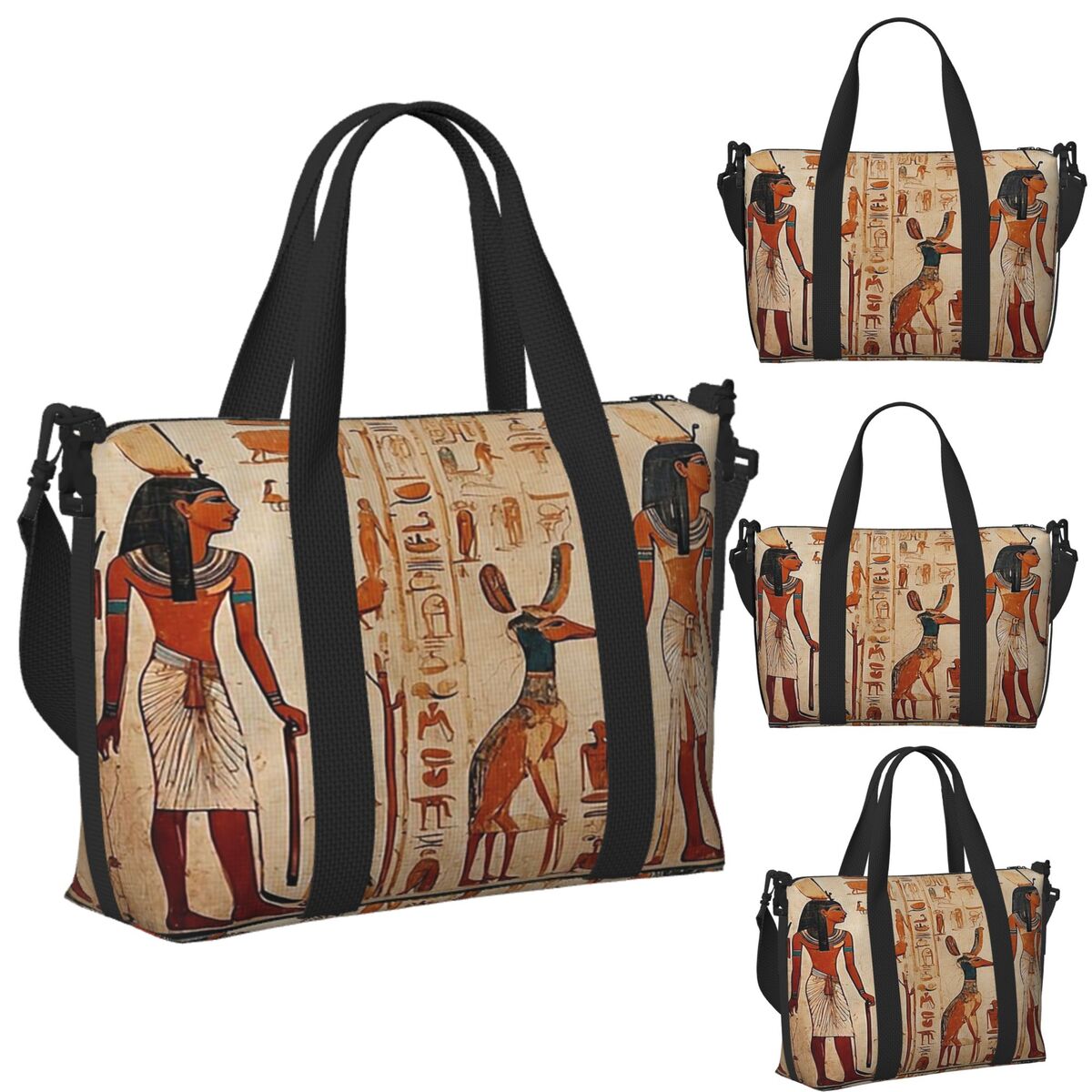 Custom Ancient Egypt Mural Egy - Women Bags Egypt recension och pris