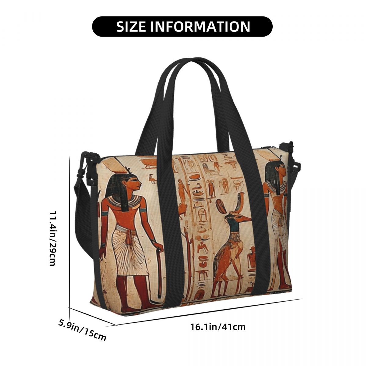 Custom Ancient Egypt Mural Egy - Women Bags Egypt recension och pris