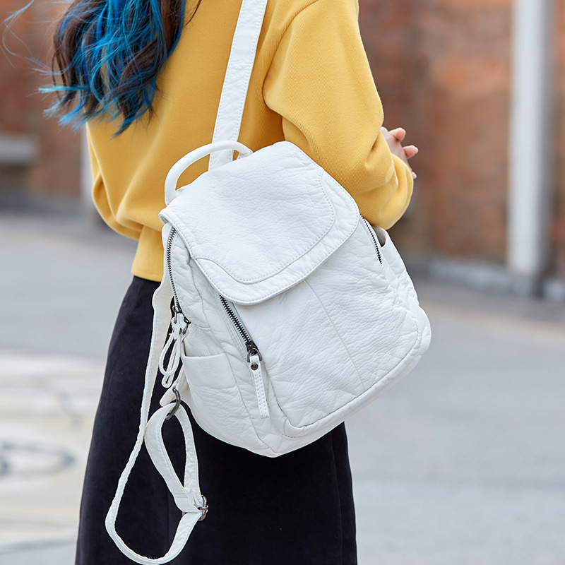 Women's Backpack White Washed  - Women Bags H&M recension och pris