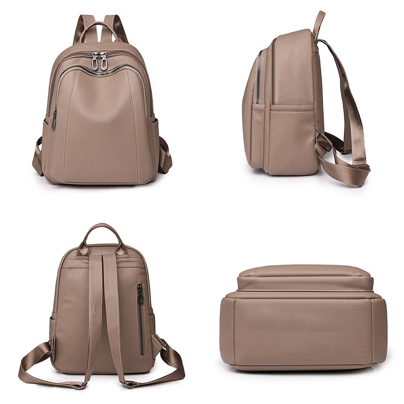 High Quality Leather Backpack  - Women Bags H&M recension och pris