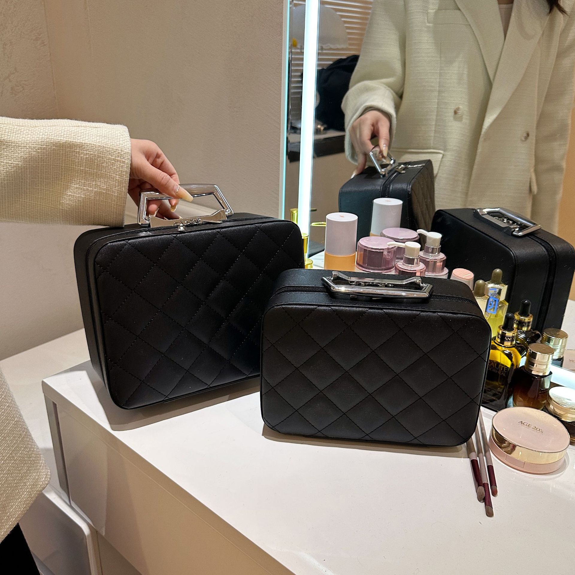 Leather Argyle Portable Women  - Women Bags Outlet recension och pris