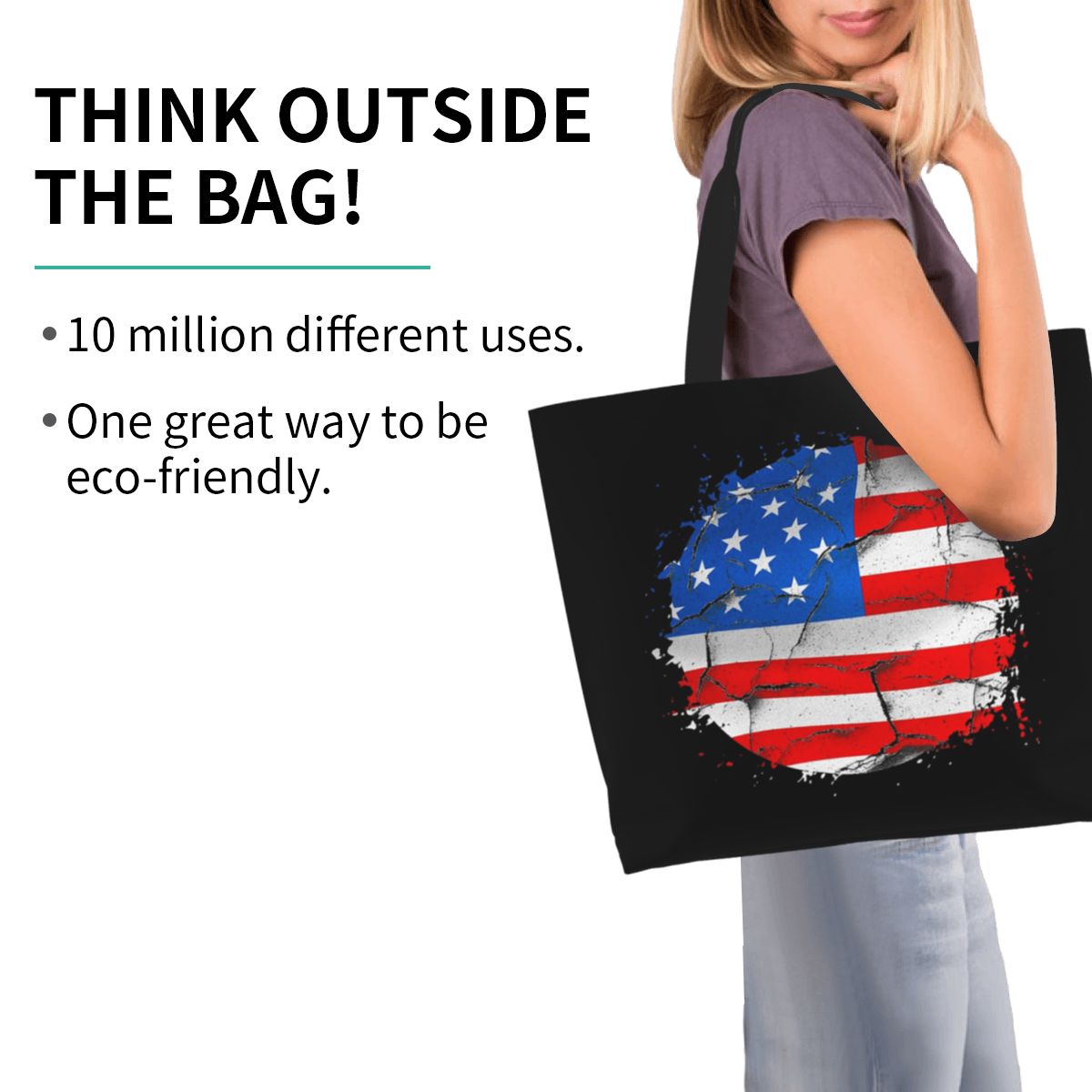 USA America American Flag Shop - Women Bags Usa recension och pris